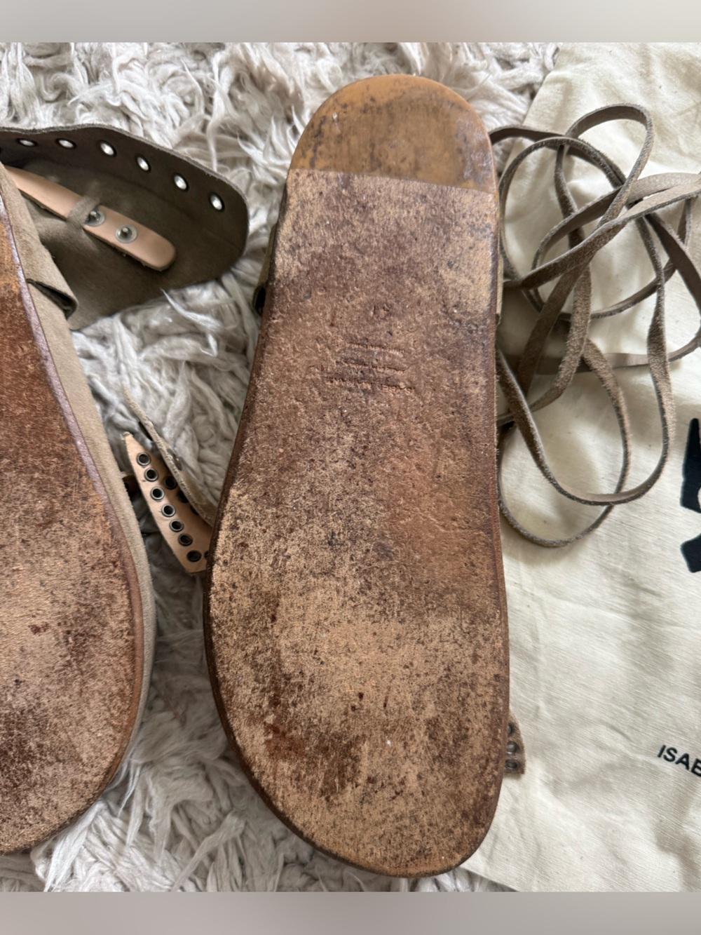 Isabel Marant Edris Sandals rare color find vintage - Picture 5 of 8